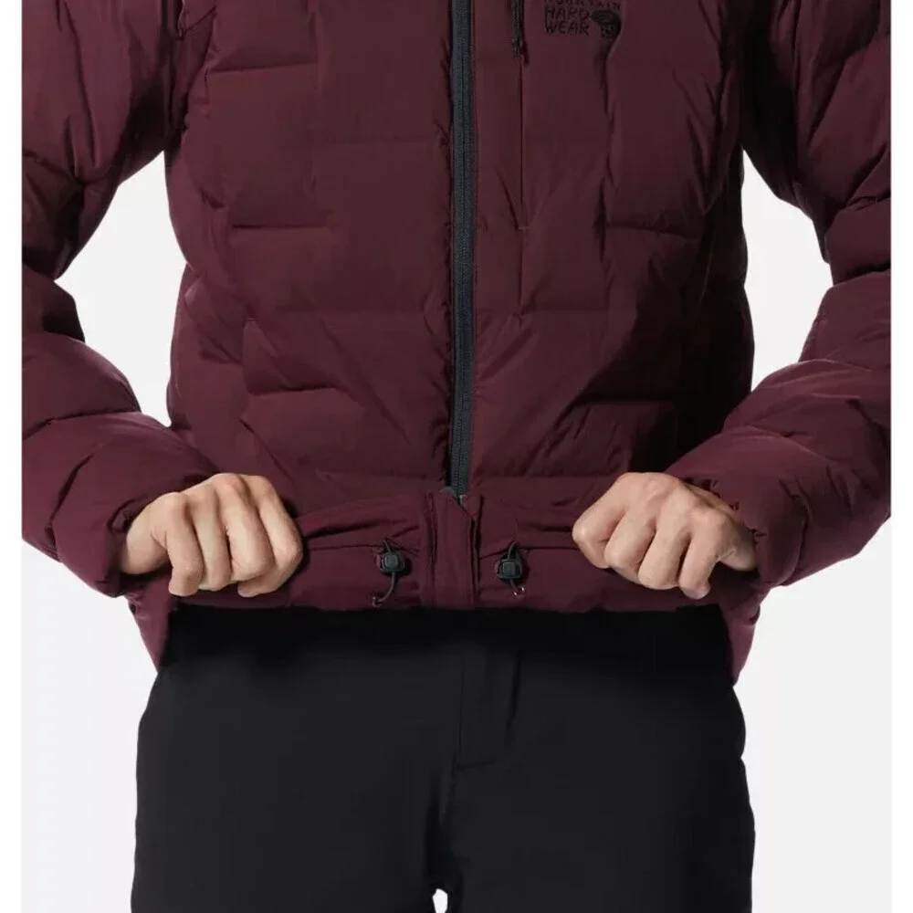 Mountain Hardwear Stretchdown Puffer Jacket Women's XS Purple Full Zip ERK1660